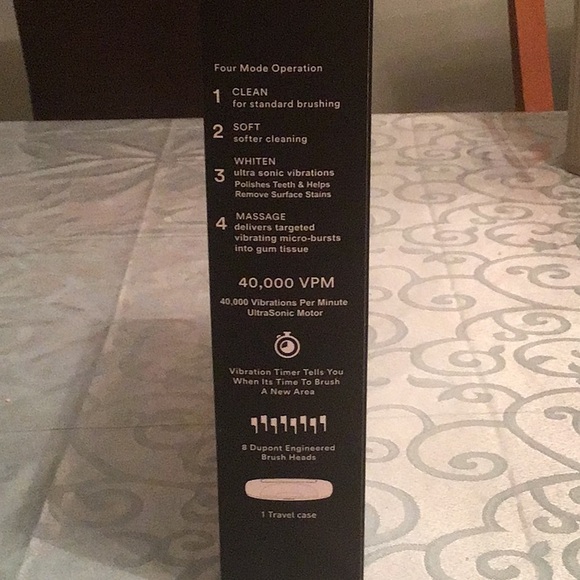 AQUASONIC BLACK SERIES ELECTRIC TOOTHBRUSH - Picture 4 of 8